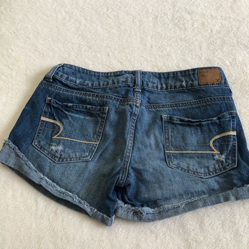 American eagle denim shorts, women size 4 - Picture 9 of 10